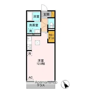 カスタリアⅣ【1階】の間取り