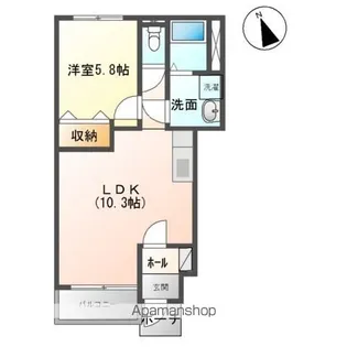 パストラルⅡ【1階】の間取り