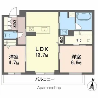 グランメゾン【2階】の間取り