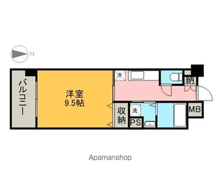 CASTELLO LUSSO【7階】の間取り