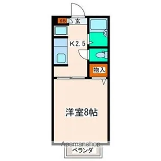 CASA FUJIKO【1階】の間取り