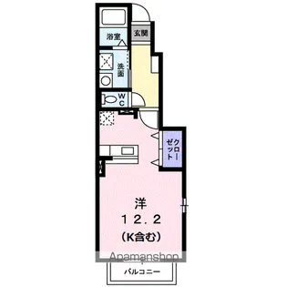 イリーデ・カーサ【1階】の間取り