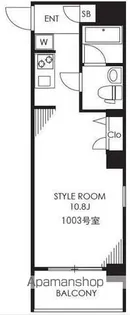 リエス横浜ベイステージ【6階】の間取り