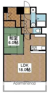 ライオンズマンション新潟古町【10階】の間取り