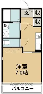 SAKURA HILLS Ⅰ【3階】の間取り