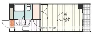 リビエール天山【307号室】の間取り
