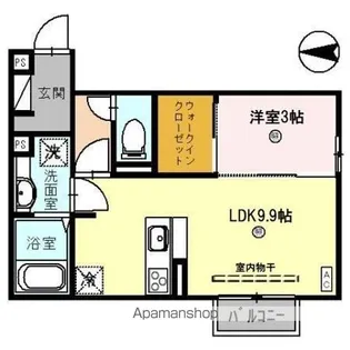 フィーカ【2階】の間取り