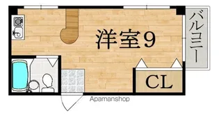 クレスト旭ケ丘【1階】の間取り