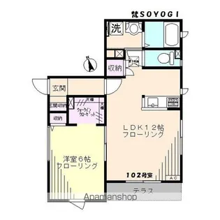 梵(SOYOGI)【1階】の間取り