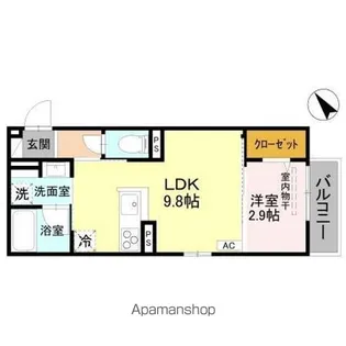 DーTORISIA【2階】の間取り