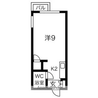 メゾンドマム【2階】の間取り