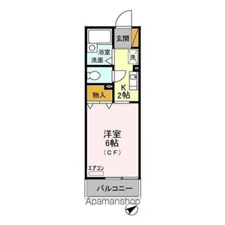 ヴェルドミール【1階】の間取り