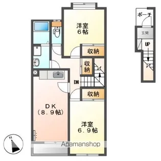 リープ136【2階】の間取り