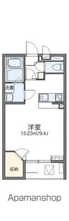 レオネクストミモザ【1階】の間取り
