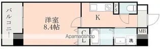 COLAS MIFUNE EAST【8階】の間取り