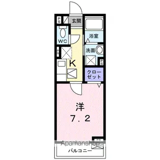 パークヒル岡本【2階】の間取り