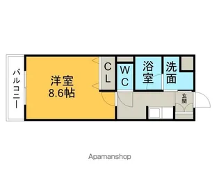 コモン・ガル小垣江【3階】の間取り
