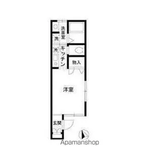 東京都練馬区豊玉北3丁目【アパート】の間取り