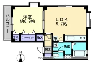 サングランディーN【2階】の間取り