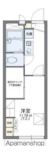レオパレスプルケリマ【1階】の間取り