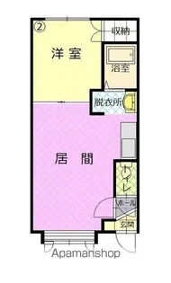 グラナダ75【102号室】の間取り