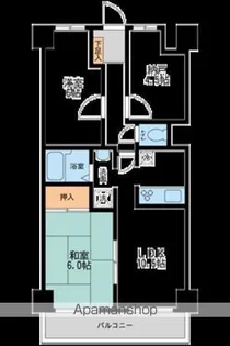 プロフィットリンク竹ノ塚【3階】の間取り
