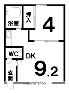 セントラルガーデン10B【105号室】の間取り