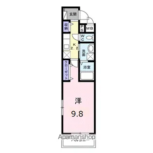 グランチェスタ【1階】の間取り
