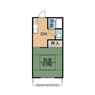 サニーハイツ野川【103号室】の間取り