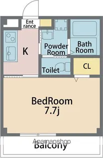 ピース・ルーチェ【1階】の間取り