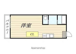 豊南ハイツ【4階】の間取り