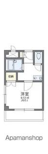 レオパレス花つるみII【2階】の間取り