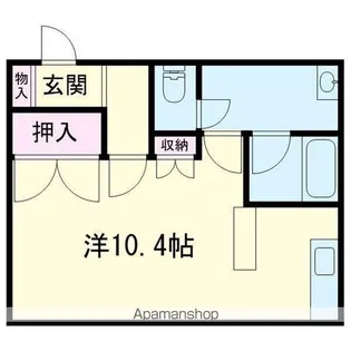 クリスタルハーモニー26【202号室】の間取り