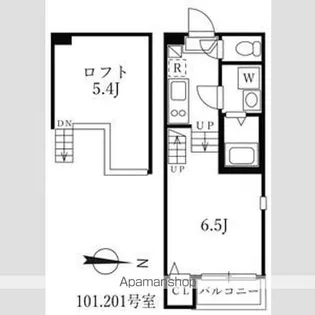 ハーモニーテラス清水Ⅳ【1階】の間取り