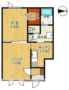 レジデンス アイ・壱号館【2F号室】の間取り