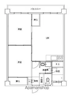 金定ビル【4階】の間取り
