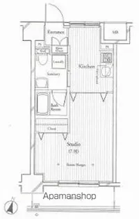 フィットエル仙台一番町【3階】の間取り