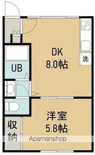ハイツジャスパー【207号室】の間取り