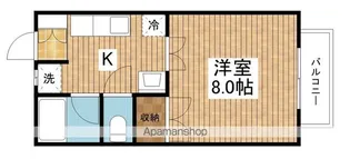 ガーデンシティハウスC棟【108号室】の間取り