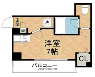 ローレル新町【5階】の間取り