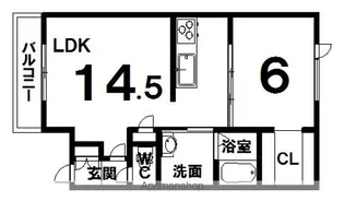 OAKⅩ【1階】の間取り