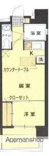 エステートモア・天神サクセス【13階】の間取り