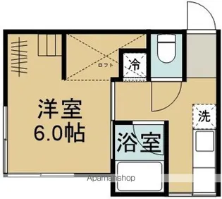 林檎館【202号室】の間取り