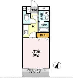 アメニティハイム【2階】の間取り