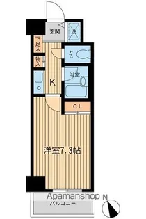 ベジフル北新宿弐番館【3階】の間取り