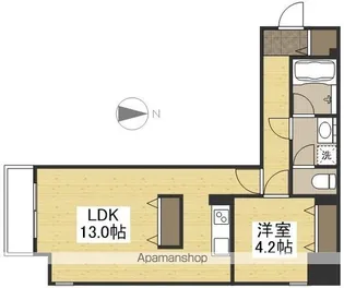 INITIA KUWADACHO【11階】の間取り