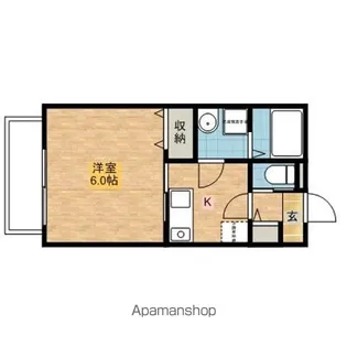 アーバンヒルズかしま Ⅱ【2階】の間取り