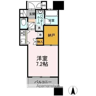 D’クラディア郡山駅前 405号室【4階】の間取り