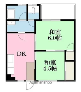 祝谷ビル【3階】の間取り