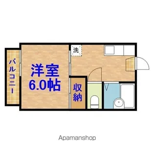 サンコーポ藤【103号室】の間取り